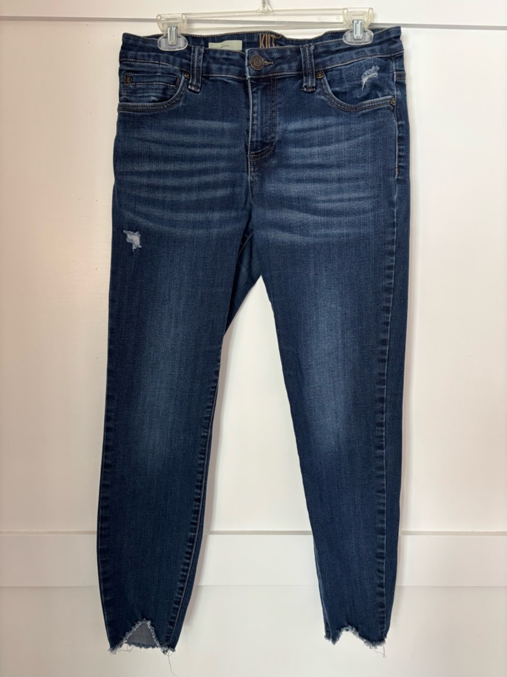 Kut from the Kloth Dark Indigo Carlo Ankle Jeans size 8